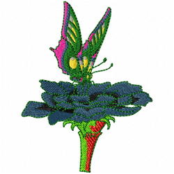 Butterfly Embroidery Design 5